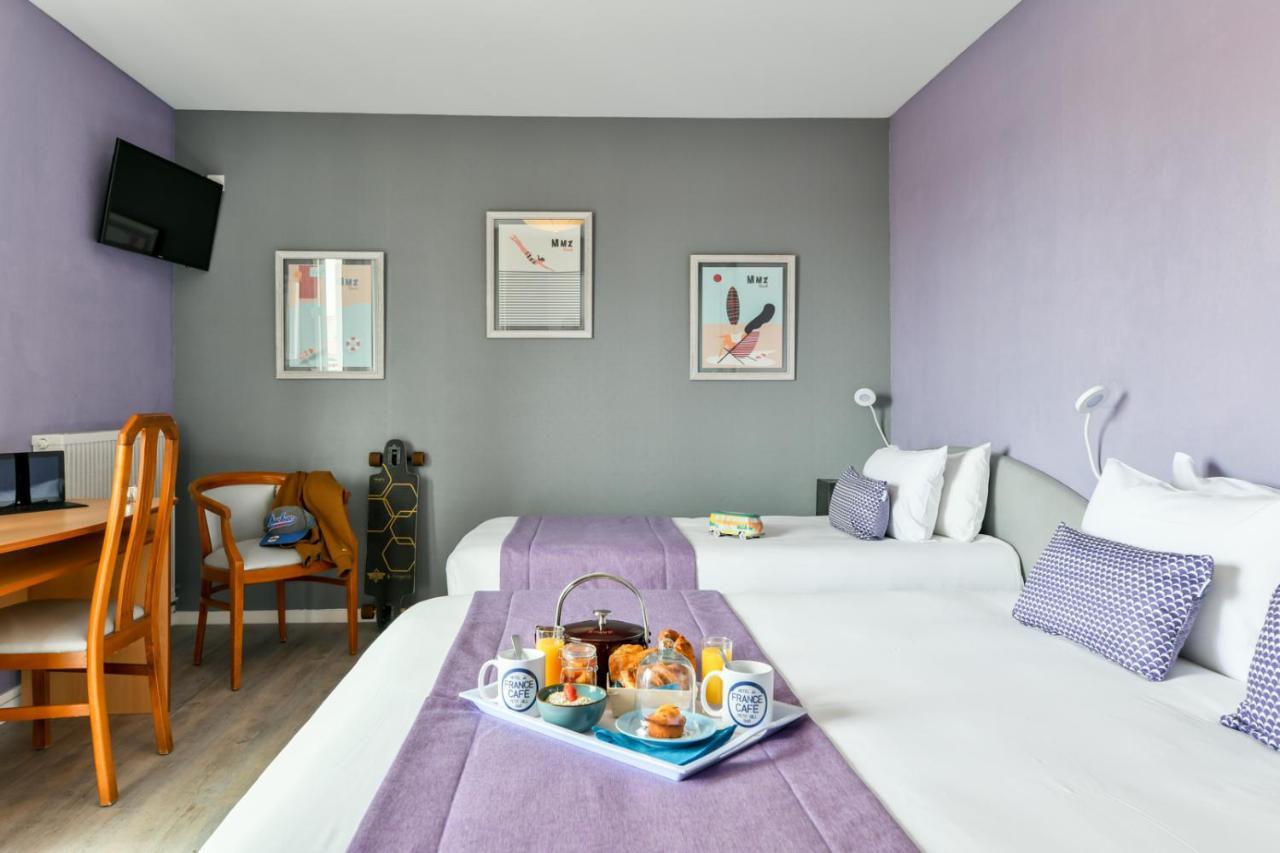 Logis Hotel De France Мимизан-Плаж Экстерьер фото